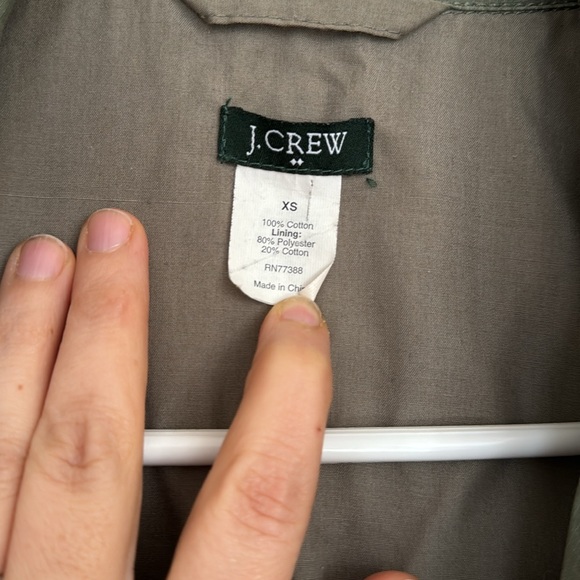 J crew adjustable waist jacket. - Picture 5 of 7